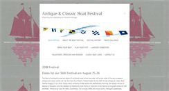 Desktop Screenshot of boatfestival.org