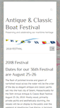 Mobile Screenshot of boatfestival.org