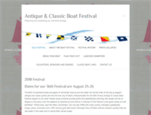 Tablet Screenshot of boatfestival.org